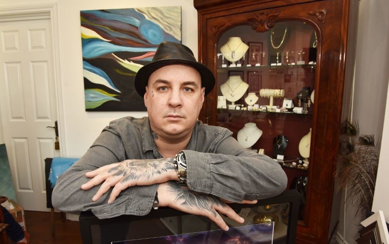 Other image for Art is salvation as Darren rebuilds his life after prison